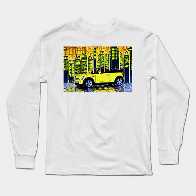 Surreal Mini yellow Long Sleeve T-Shirt by DeVerviers